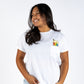 Rainbow Shave Ice Pocket T | Adult S-2XL | WHITE
