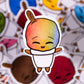 Rainbow Shave Ice Sticker | Small Size